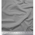 thumbnail image 1 of Soimoi Moss Georgette Fabric Geometric Small Print Fabric by Yard 42 Inch Wide, 1 of 3