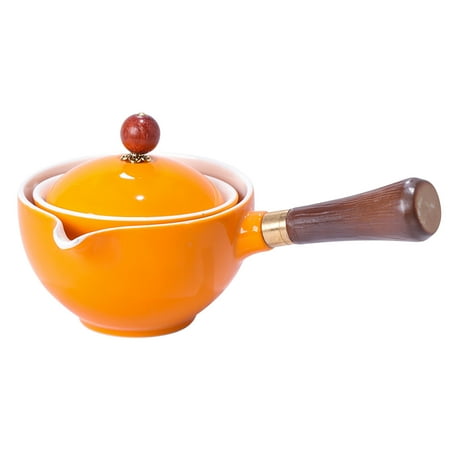 

Weloille 360 Degree Rotating Tea Set Well Off Teapot Type Semi Automatic Kung Fu Tea Set Household