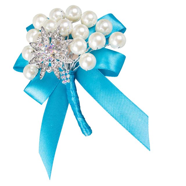 Artificiales Boutonniere Novios Ramilletes De Flores Nupciales Suministros Macarena Ramillete de ramo de novia