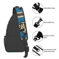 thumbnail image 4 of Lsque Adventure Awaits Pattern Cross Chest Bag Diagonally – Premium Durable Front Chest Sling with Adjustable Padded Strap, High-Capacity Storage, 4 of 8