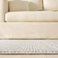 thumbnail image 4 of SAFAVIEH Martha Stewart Serenity Tobon Solid Area Rug, Grey/Ivory, 5'3" x 7'6", 4 of 10