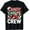 Black-05, variant on Women’s Christmas Party T-Shirt Candy Cane and Lights Print Casual Holiday Tee