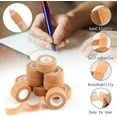 thumbnail image 5 of 24 Pack Self Adherent Cohesive Wrap Bandages 1 Inches X 5 Yards,First Aid Tape, Elastic Self Adhesive Tape, Athletic, Sports wrap Tape, Bandage Wrap for Sports, Wrist, Skin Colour Athletic Tape, 5 of 5