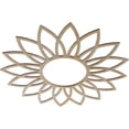 thumbnail image 2 of Ekena Millwork 32"OD x 11 1/8"ID x 3/8"T Daisy Wood Fretwork Pierced Ceiling Medallion, Birch, 2 of 3