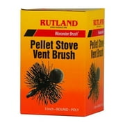 Rutland Round Poly Pellet Stove Vent Brush