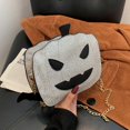 thumbnail image 2 of Halloween Pumpkin Shaped Shoulder Bag Women Crossbody Bags Summer Beach Tote, 2 of 5