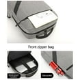 thumbnail image 6 of FastXmas 3 Pcs Laptop Backpack Set, Large Capacity Oxford Cloth College School Bag with USB Charging Port, Lightweight Minimalist Travel Business Backpack & Sling Chest Bag & Purse for Men & Women, 6 of 9