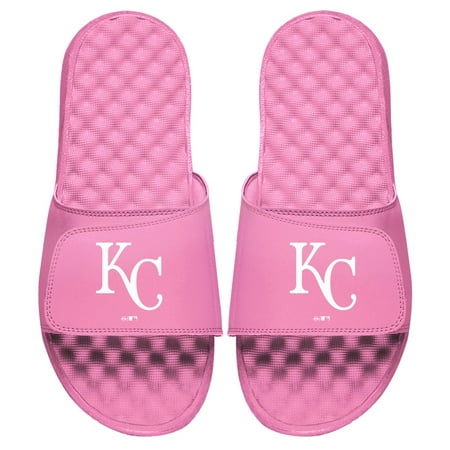 

Youth ISlide Pink Kansas City Royals Primary Logo Slide Sandals
