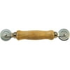 Screen Rolling Tool with Wood Handle and Steel Ball Bearing Wheels