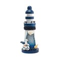 thumbnail image 1 of Mini faro de madera, faro en miniatura, faro de decoración marina. Adornos de faro mediterráneo, miniaturas náuticas, pájaro marino. Sincero Electrónica, 1 of 1