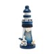thumbnail image 1 of Mini faro de madera, faro en miniatura, faro de decoración marina. Adornos de faro mediterráneo, miniaturas náuticas, pájaro marino. brillar Electrónica, 1 of 1