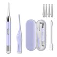 thumbnail image 2 of Orejas Herramientas de eliminación de cera LED Luz Pequeña Spoon Luminosa Pro Visible Earpick Inicio Auricil Atención de Salud Bebé Púrpura Speravity HA009796-01B, 2 of 6