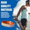 thumbnail image 2 of Phiten Titanium Bracelet Duo Gray/Orange 7.5" (19cm), 2 of 6
