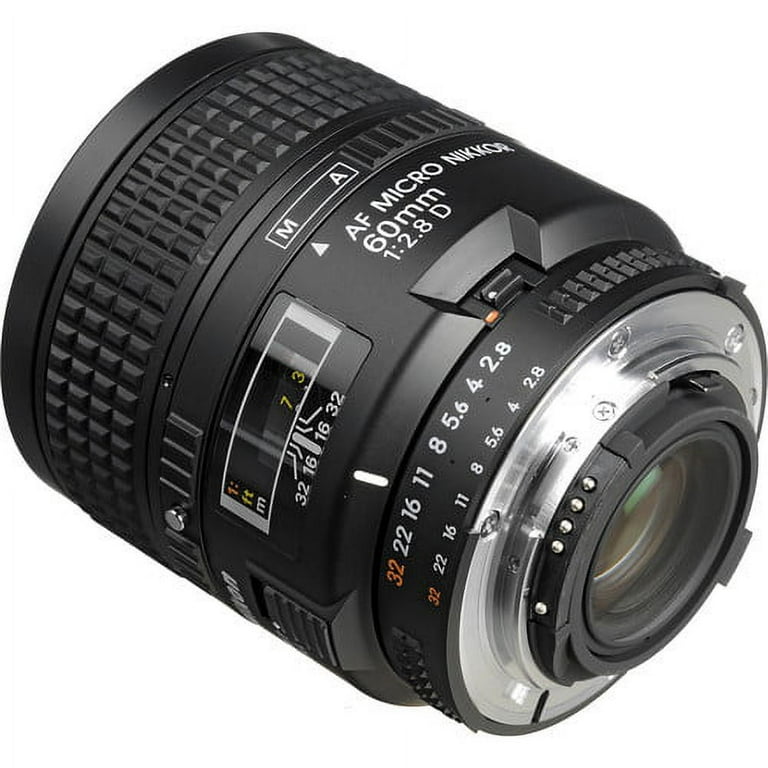 ⭐︎Nikon AF MICRO NIKKOR 60mm f/2.8 D Nikon AF Micro-NIKKOR 60mm f/2.8D Lens - Walmart.com