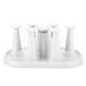 thumbnail image 5 of Soporte para tazas, estante de secado, drenaje de agua, organizador seco para 6 tazas (blanco), 5 of 8