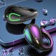 thumbnail image 4 of Auriculares de conducción abierta 2023 Versión, Auriculares inalámbricos Bluetooth 5.3, Auriculares inalámbricos con control de acusación, Dual 16.2mm Drivers, Impermeables, Reducción de ruido, Auricu, 4 of 9