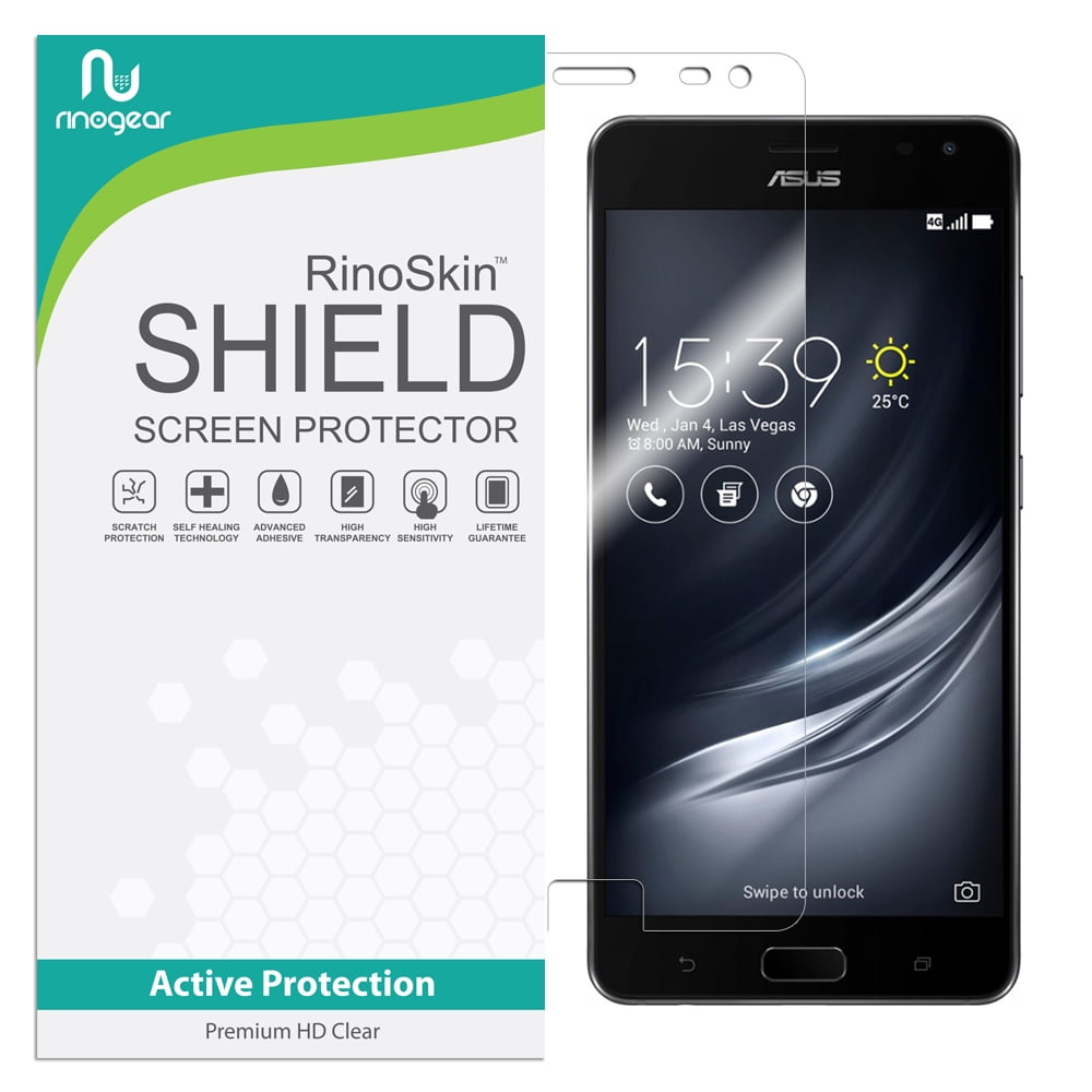 Asus Zenfone AR Screen Protector RinoGear Flexible HD Crystal Clear Anti-Bubble Unlimited Replacement Film