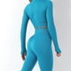 thumbnail image 4 of Conjunto de yoga Mujer Transpirable Ropa deportiva sin costuras Traje deportivo (S) Negro JShteea Para Estrenar, 4 of 8