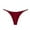 Wine, variant on Lroveb Thongs for Women Naughty Double Strap Thong Low Waist Cotton Shape Panties