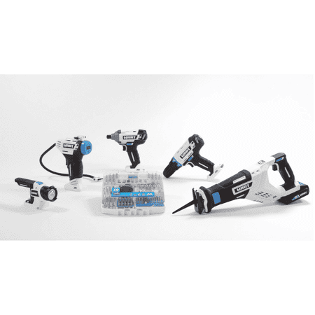 Pre-Owned HART 20-Volt 5-Tool Kit with 70-Piece Accessory Set (Fair)