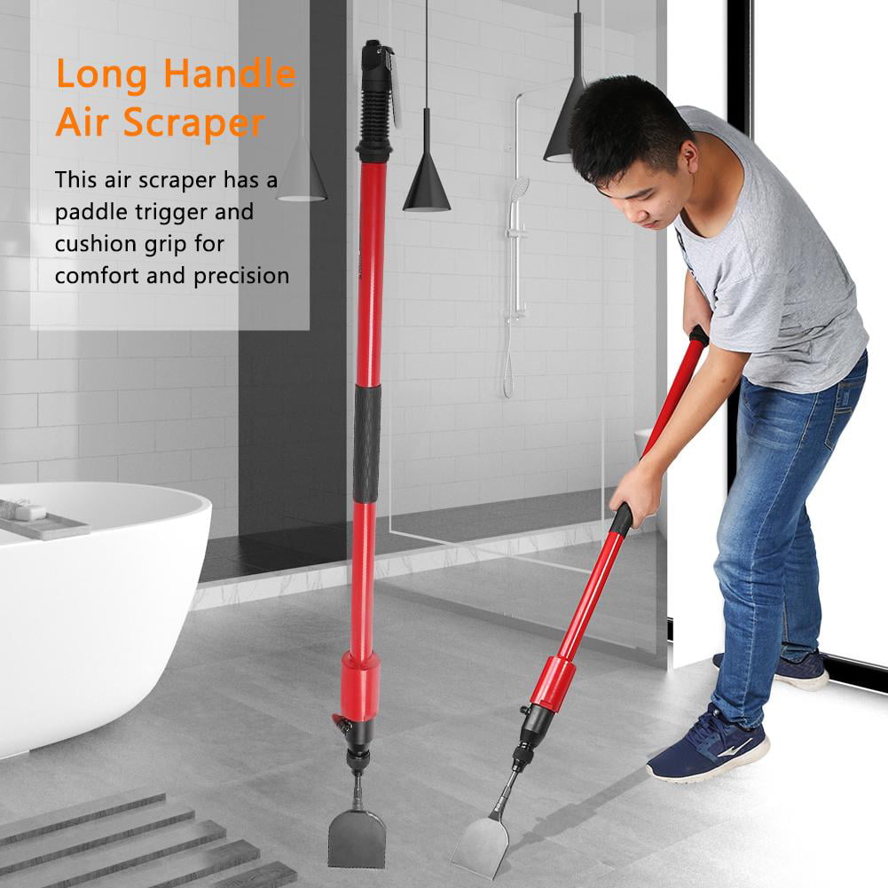 Long Reach Pneumatic Air Steel Scraper for Removing Floors Glue of Kitchen US 