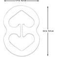thumbnail image 2 of HAHDAXIA Bra Strap Clips Made in the USA Racer Back Conceal Straps, 2 of 6