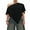 Black, variant on Women Knit Poncho Loose Solid Off One Shoulder Irregular Hem Coverup Tops Casual Asymmetrical Shrug Sweaters