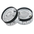 thumbnail image 4 of Mosiee 4Pcs 6Mm Guitar Bass Tone Volume Control Knobs For Epi For Electric Guitar Bass, 4 of 9