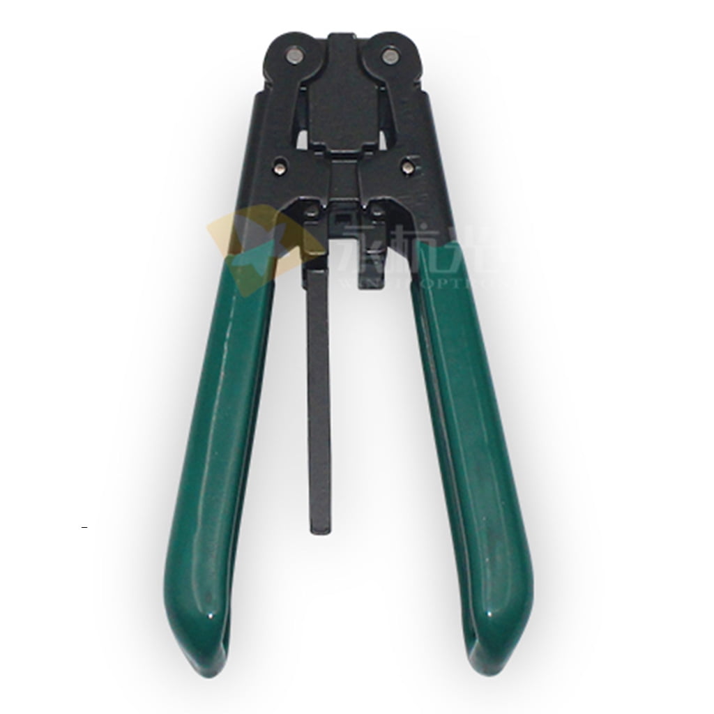 ZPAQI 14pcs/set FTTH Fiber Optic Tool Kit with Cleaver Optical Power Meter Visual Fault Locator Wire Stripper Tool