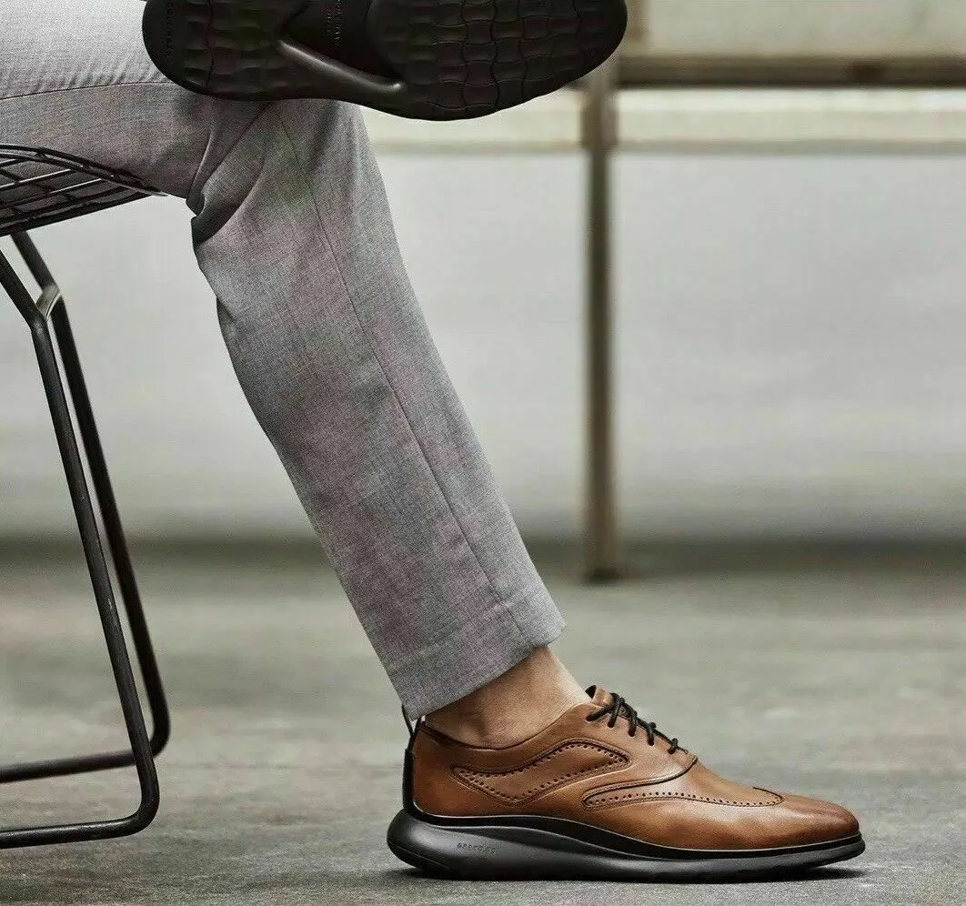 Cole Haan Mens 3.Zerogrand Wingtip Oxfords - Walmart.com