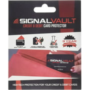 RFID Blocking Signal Vault Credit & Debit Card Protector (2 Cards)