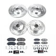 thumbnail image 3 of PowerStop Front and Rear Z23 Evolution Sport Carbon-Fiber Ceramic Brake Pad and Drilled & Slotted Rotor Kit Fits: NISSAN Select Models K6075, 3 of 10