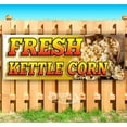 thumbnail image 1 of Fresh Kettle Corn 13 oz Vinyl Banner With Metal Grommets, 1 of 4