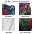 thumbnail image 4 of luoweisi Men's Beach Shorts Quick Dry Swim Trunks with Mesh Lining Tropical Leaves L, 4 of 5