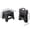 Black, variant on Heavy-Duty Thickened Folding Stool with Handle, Square PP Plastic Collapsible Stool, Supports Up to 330lbs, Portable for Indoor Use, Picnic, Fishing & Gatherings