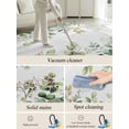 thumbnail image 5 of Eucalyptus Leaf Area Rug for Bedroom 4x6 Ft Green Plant Farm Country Super Soft fuzzy Throw Rug Non-Slip Fluffy Plush Indoor Floor Carpet for Living Room Nursery Home Decor, 5 of 8