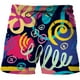thumbnail image 2 of Flamingo Graffiti Painting Shorts Pants Men Summer Beach Shorts 3d Printed y2k Swim Trunks Quick Dry Swimsuit Cool Ice Shorts Fivean unisex, 2 of 2