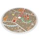 thumbnail image 2 of Faldas para árbol de Navidad de 48 pulgadas con texto "Merry Christmas", tapete para árbol de Navidad para vacaciones de invierno, falda para árbol de Navidad para decoraciones navideñas rústicas, 2 of 8