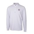 thumbnail image 2 of Men's Cutter & Buck White TCU Horned Frogs Traverse Stretch Quarter Zip-Pullover Top, 2 of 3
