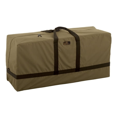 Grill Storage Box Classic Accessories Hickory® Heavy-Duty Patio Cushion & Cover Storage Bag - Rugged Outdoor Storage with Advanced Weather Protection (55-211-012401-EC) ()