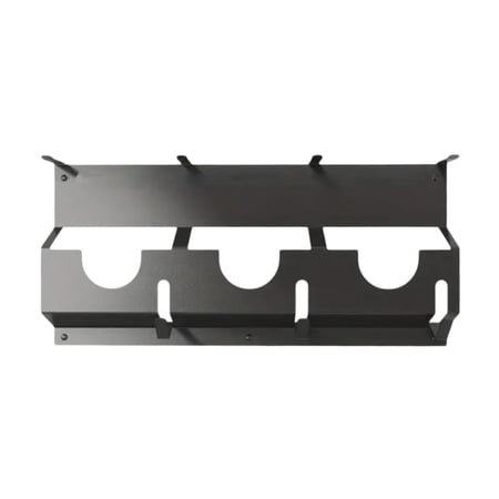 koolsoo Angle Grinding Holder Wall Mounted Organizer Grinders Power Tool Holder Storage Rack Carbon Steel Polisher Power Tool Racks Easy Installation Suitable for Workshop Garage 43x20x4.5cm
