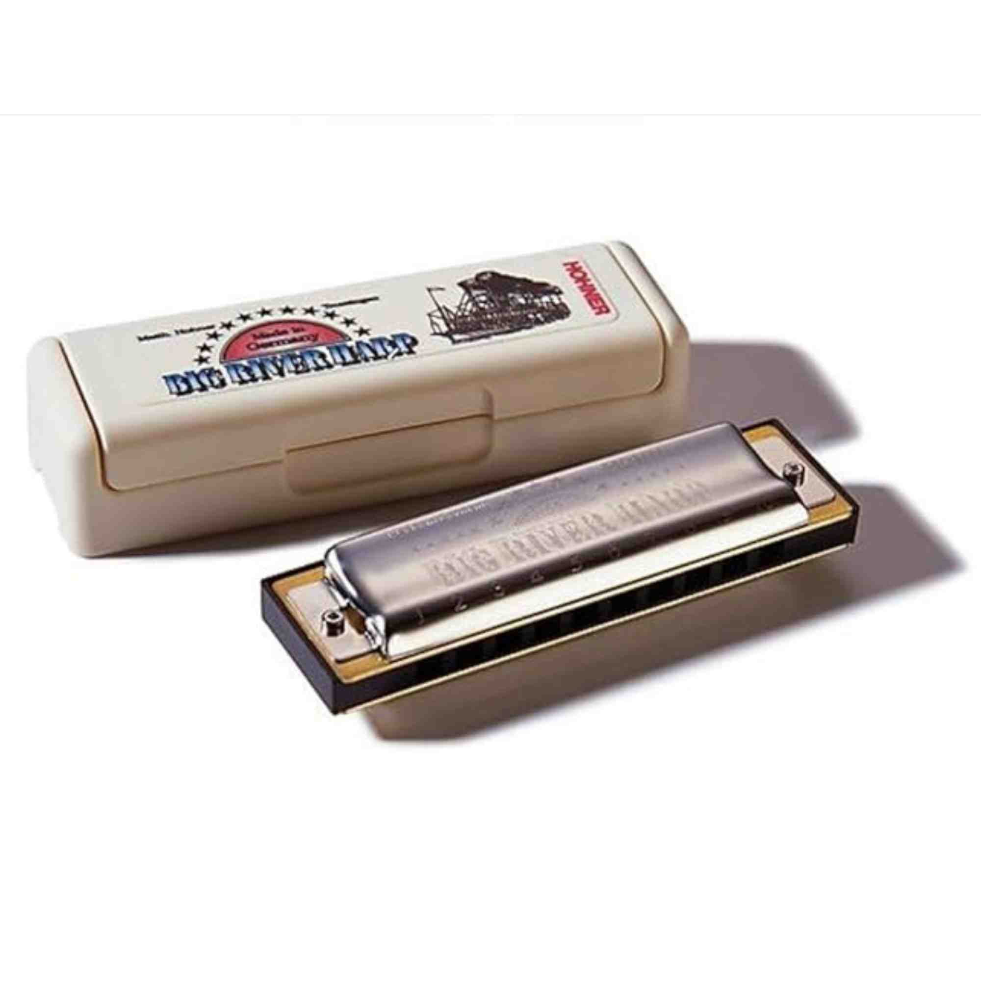 Hohner 590 Big River Harp MS Harmonica - Key of Eb