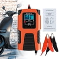 thumbnail image 6 of yotijar Car Battery Charger Three Stage Automatic Charging for Boats Motorcycle Orange, 6 of 8
