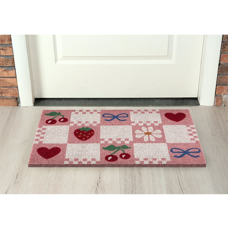 Mainstays Cross Stitch Outdoor Doormat, 18