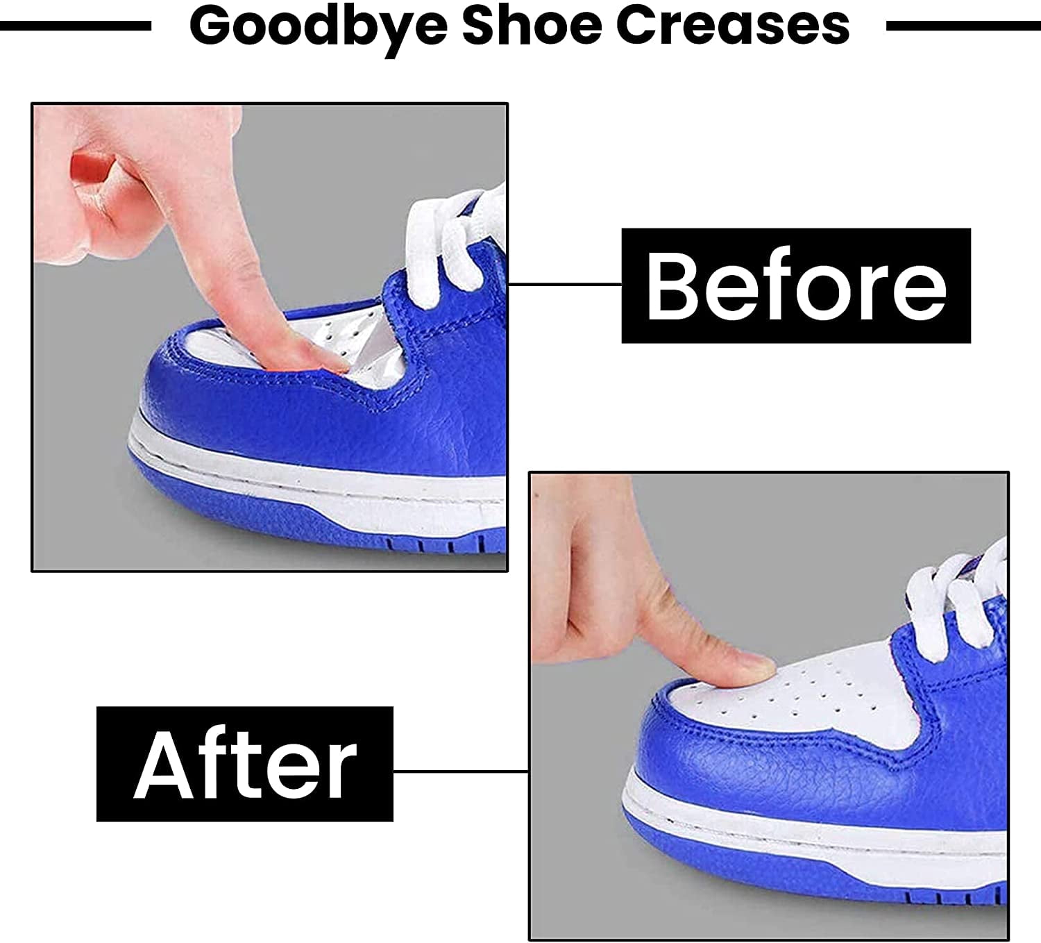how to not get creases in air force ones