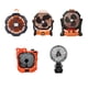 thumbnail image 5 of Soidarity Ventilador eléctrico para acampar con linterna móvil USB con luces nocturnas Led, ventiladores de iluminación para exteriores para Estufas de camping X80/Negro, 5 of 6