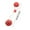 Red, variant on Blukids Dog Toys Clearance for Aggressive Chewers Interactive Teething Boredom and Stimulating Tug of War Suction Cup Puzzle Puppy Rope Enrichment Teeth Cleaning Ball for Small Large Dogs(Red)