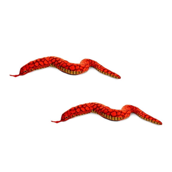 TUFFY® Desert Snake Red, 2-Pack Durable Dog Toys
