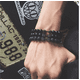 thumbnail image 3 of Collar Con Dije Disco Pesa Cadena Acero Inoxidable Negro, 3 of 5