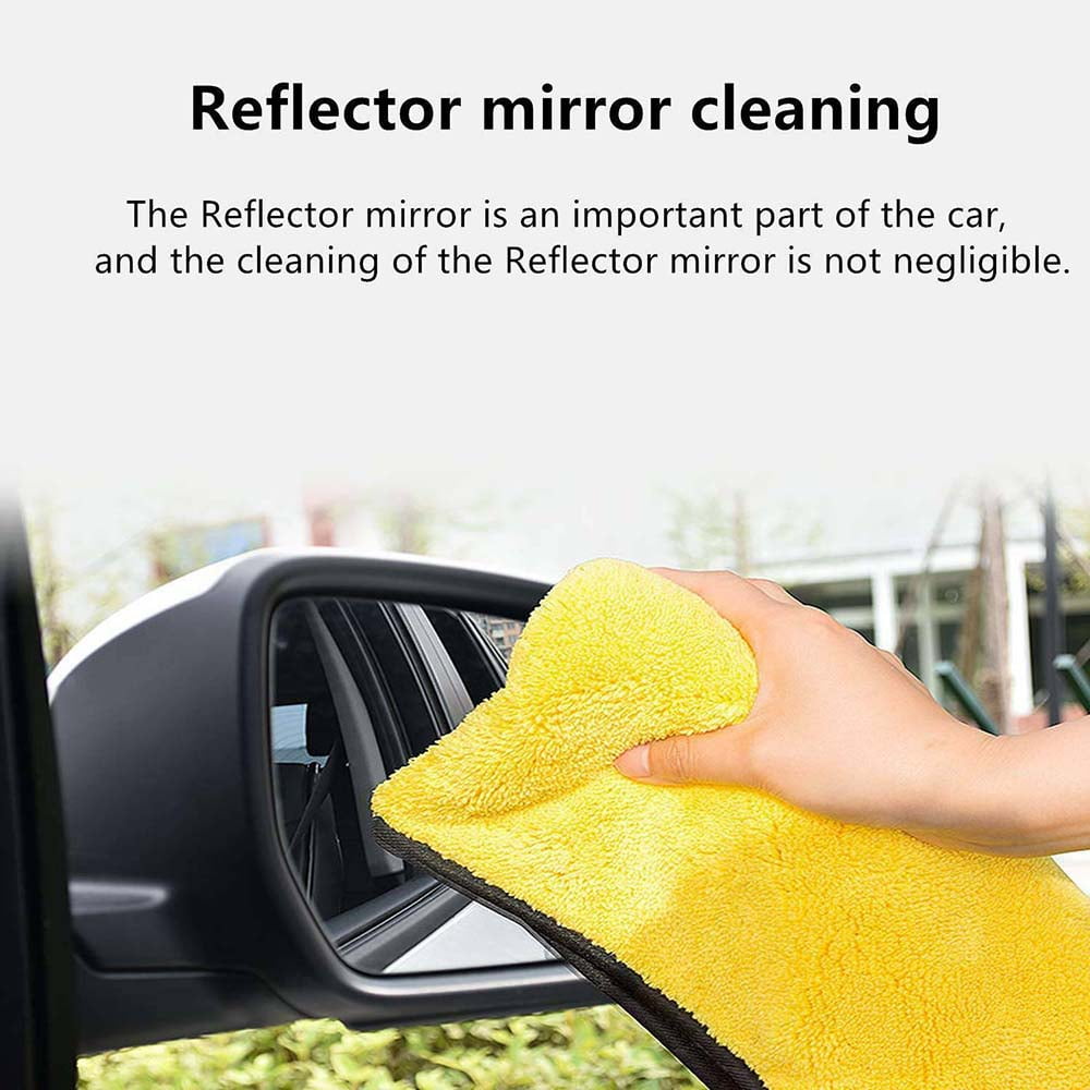 20*30CM Car Wash Microfiber Towel Cleaning Drying Hemming Cloth Car Wash Towel 